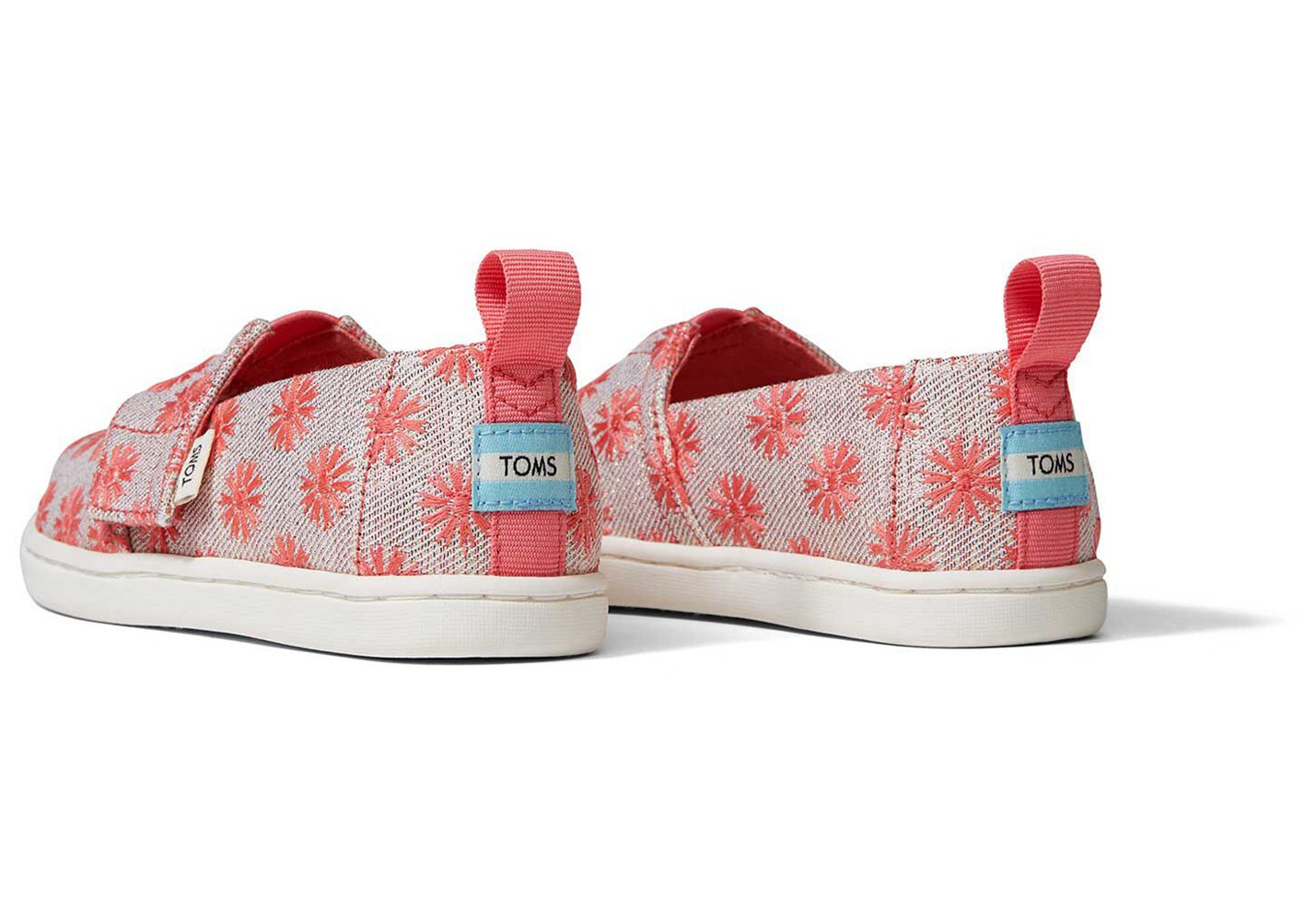 Toms Espadryle Dziecięce Pomarańczowe - Alpargata Tiny Glimmer - 80LESIFBN